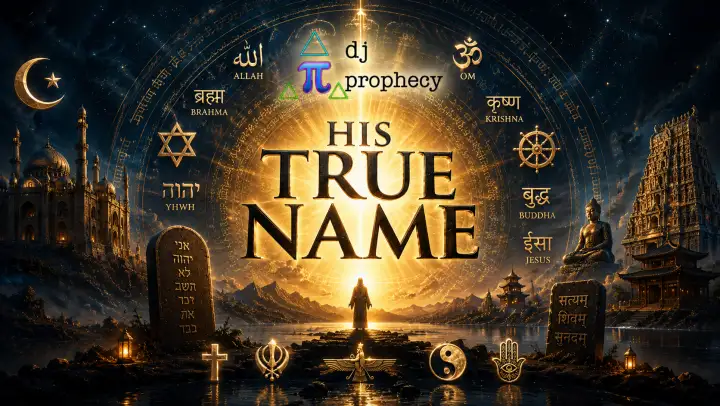 HIS TRUE NAME new music artwork by DJ Prophecy