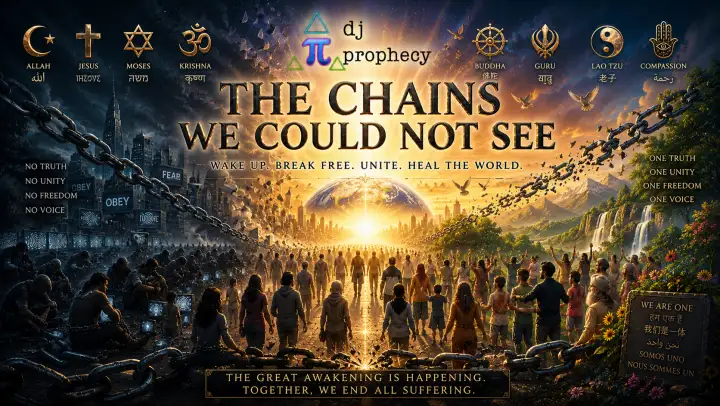 THE CHAINS WE COULD NOT SEE new music artwork by DJ Prophecy