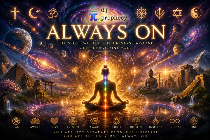 ALWAYS ON new music artwork by DJ Prophecy